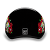 D.O.T Rose Skulls Cap Helmet