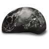 D.O.T Skull Guns Cap Helmet