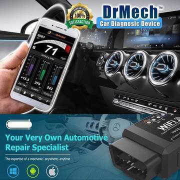 DrMech™ Car Diagnostic Device WiFi iOS & Andriod